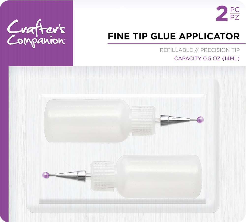 Fine Tip Glue Applicator (2PC)  Crafter's Companion -Crafter's Companion US